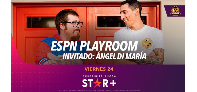 ¡Di María vuelve a Playroom! 