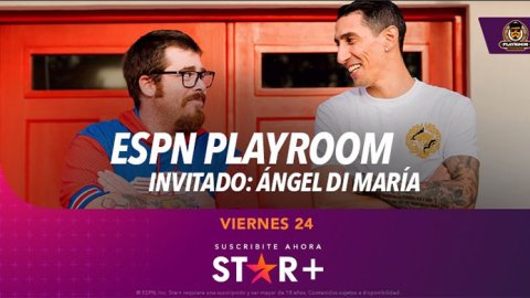 ¡Di María vuelve a Playroom! 