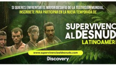 Discovery abre las inscripciones al casting de la nueva temporada de supervivencia al desnudo Latinoamérica