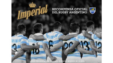 Los Pumas volverán a jugar en Argentina y Cerveza Imperial acompañará el regreso