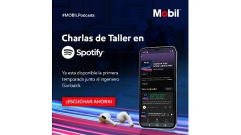 La marca Mobil es la primera empresa de lubricantes en llegar a Spotify