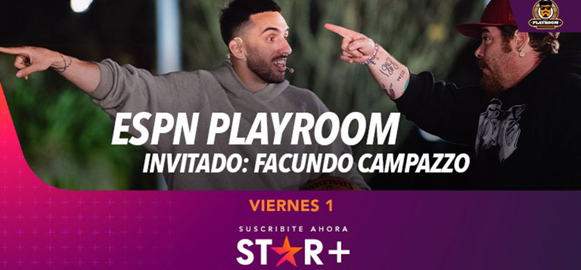 ¡Facundo Campazzo, en ESPN Playroom!