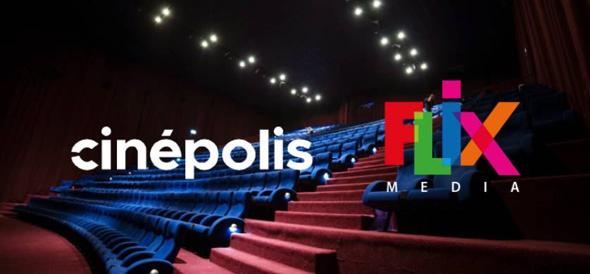 Flix Media comercializará los espacios de Cinépolis 