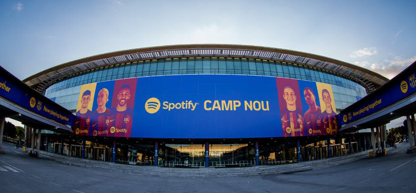 El Barça y Spotify dan inicio a su alianza estratégica