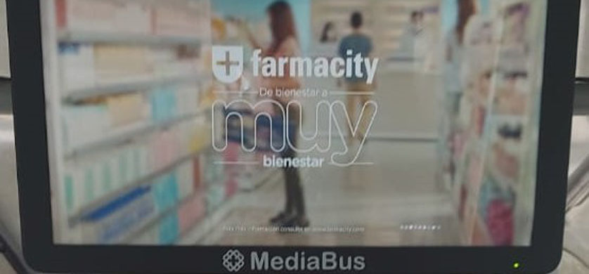 Farmacity se suma a MediaBusTV Argentina