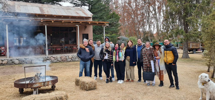 AMC invitó a sus socios estratégicos a un viaje por Mendoza