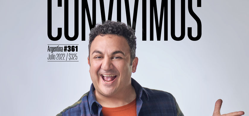 Diego Topa es la tapa de Convivimos de julio