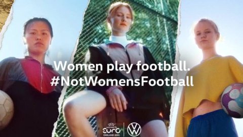 Volkswagen lanzó la campaña: "#NotWomensFootball"