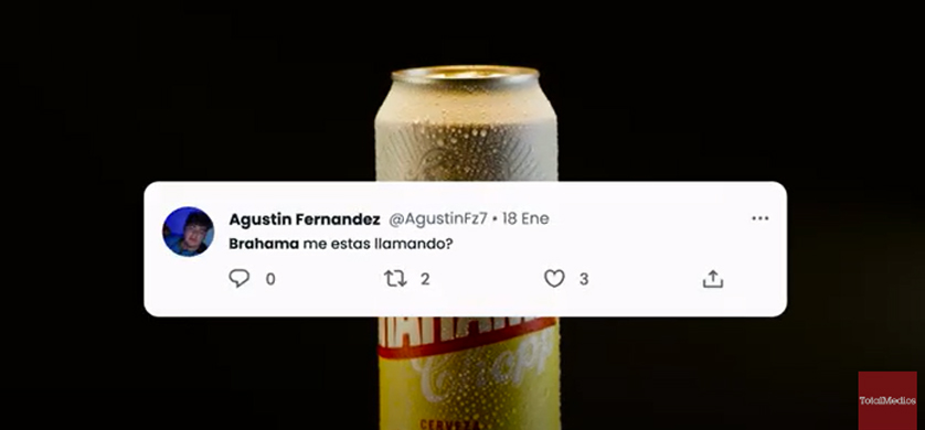 "Etiquetas", la campaña develación de Brahma