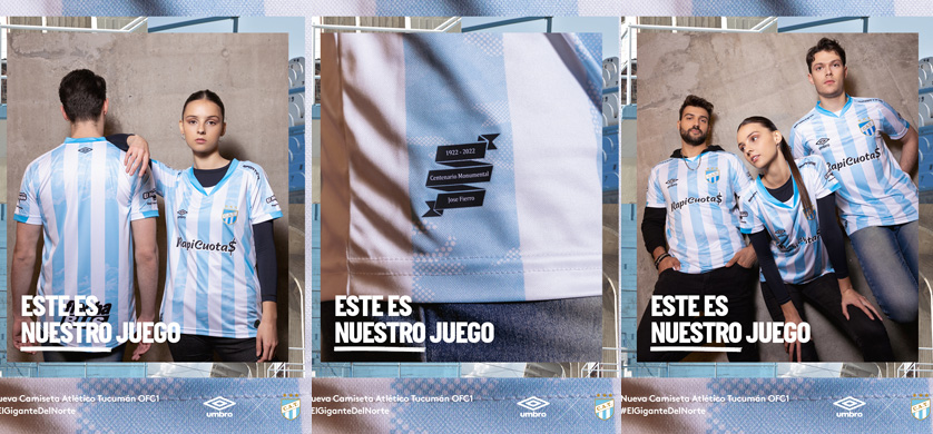 Umbro presenta la nueva Camiseta Oficial del Club Atlético Tucumán