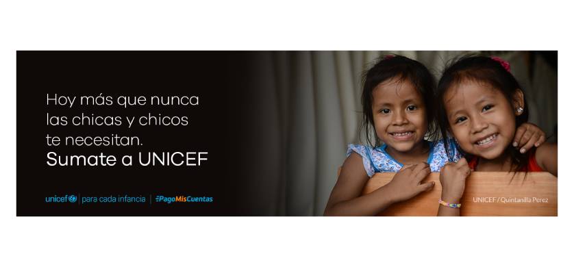UNICEF invita a sumarse a la campaña solidaria "Los Chicos Cuentan"