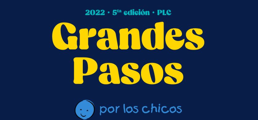 “Grandes pasos”, la campaña de la ONG Por los chicos