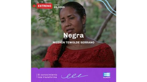 Canal Encuentro estrena el documental "Negra"