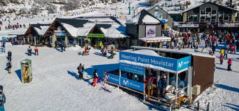 Movistar llega al Cerro Catedral con eventos y beneficios para sus clientes