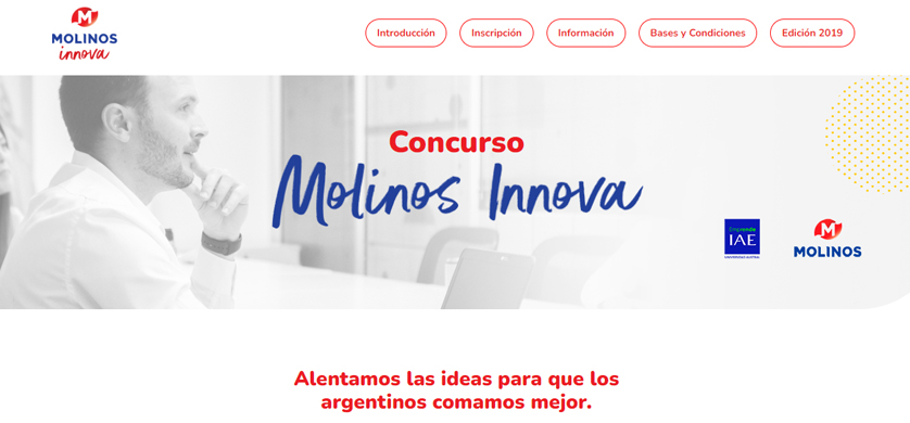 Se anuncian los seis finalistas del concurso Molinos Innova