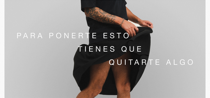 "Para ponerte esto, tienes que quitarte algo", lo nuevo de The Juju para Baron