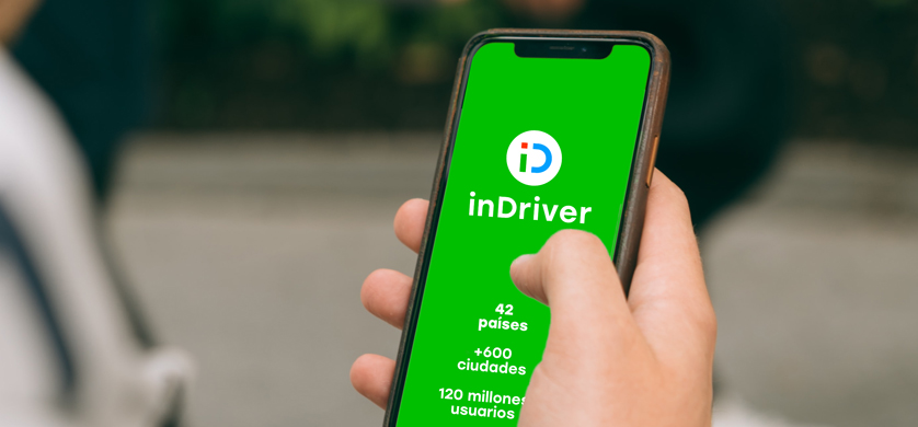 inDriver se posiciona como la 2da app de movilidad más descargada en el mundo