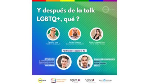 Llega “Y Después de la Talk LGTBQ+, qué?”, nueva iniciativa de Bridge The Gap junto a la CCGLAR