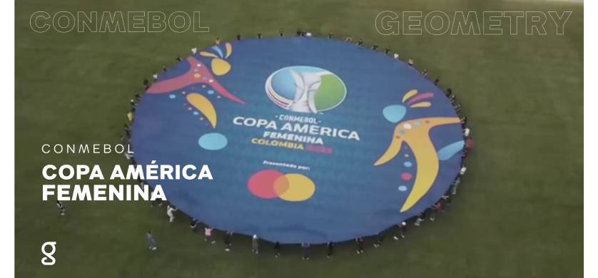 Geometry Colombia junto a CONMEBOL en la Copa América Femenina 2022