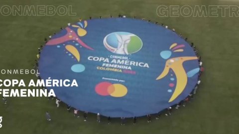 Geometry Colombia junto a CONMEBOL en la Copa América Femenina 2022