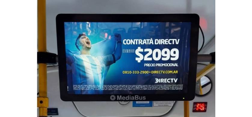 DIRECTV junto a MediaBusTV Argentina