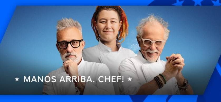Paramount+ estrena su primer contenido original chileno: “Manos arriba,Chef!”