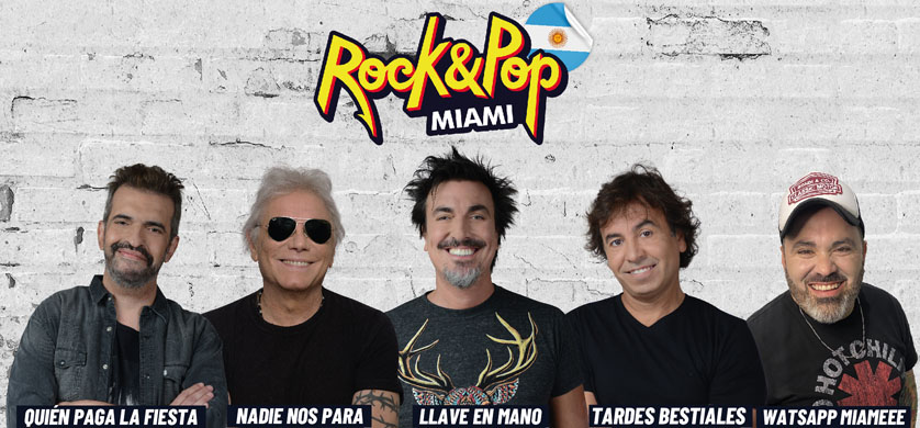 Rock & Pop desembarca en Miami