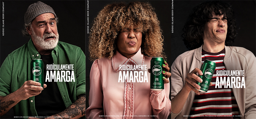 draftLine presenta la campaña "Ridículamente Amarga" para Goose Island