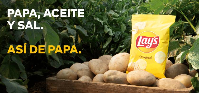 "Así de papa", la nueva campaña digital de Lays
