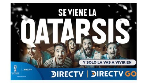 "Se viene la Qatarsis", la nueva campaña de Togetherwith para DIRECTV 