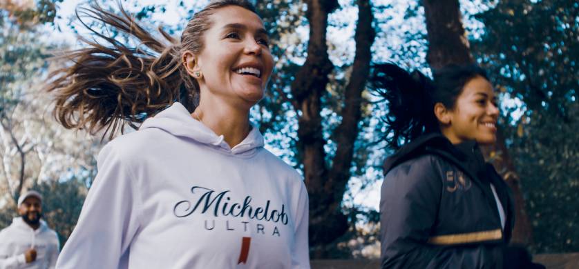 Acción de Michelob ULTRA que invita a participar de la maratón de Nueva York