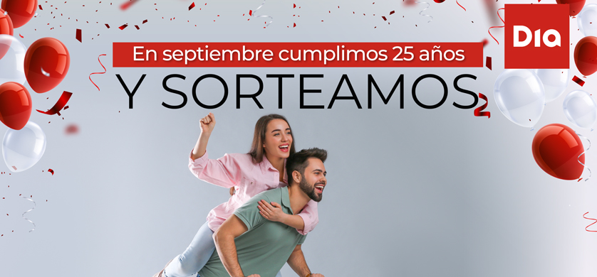 DIA celebra sus 25 años en Argentina y sortea $20 millones en órdenes de compra