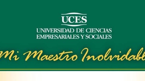La UCES llevará a cabo la distinción "Mi Maestro Inolvidable" 2022