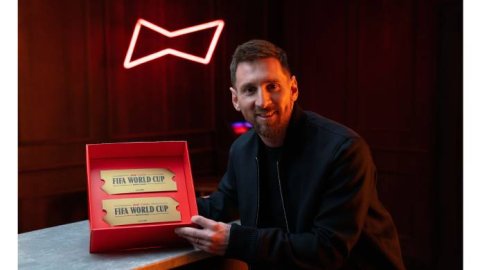 Budweiser lanza una edición limitada de Lionel Messi esperando el Mundial 
