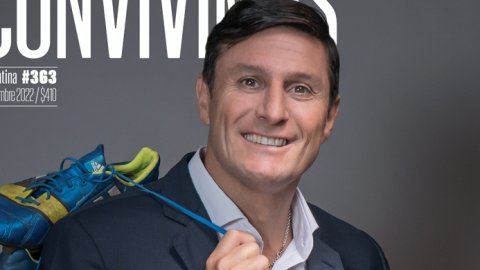Javier Zanetti es la tapa de Convivimos de septiembre