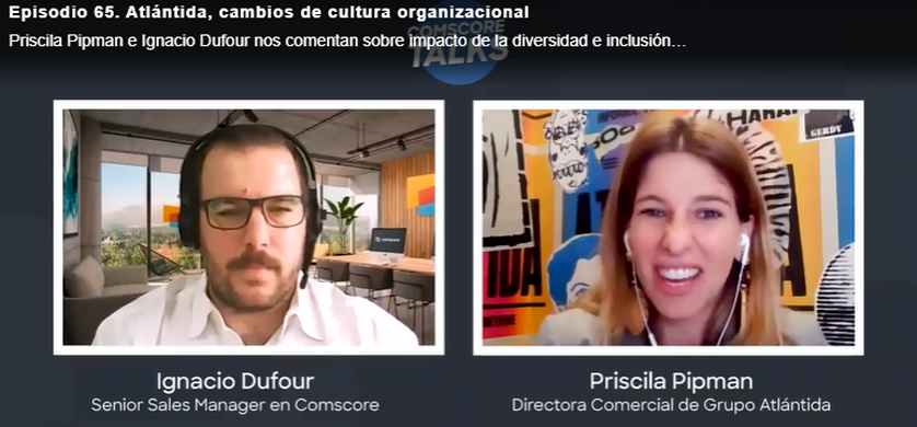 Atlántida en un nuevo Comscore Talks