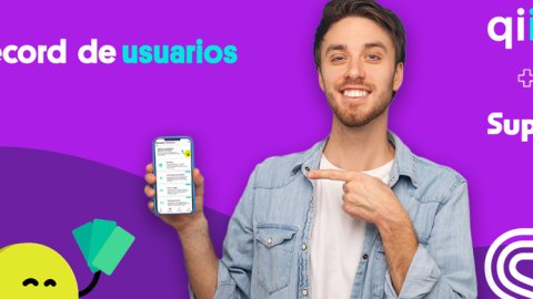 Super acompaña a qiip que alcanzó los 2 millones de usuarios
