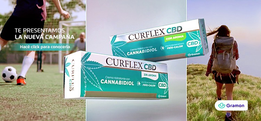 Laboratorio Gramon presenta el nuevo Curflex CBD con Cannabidiol
