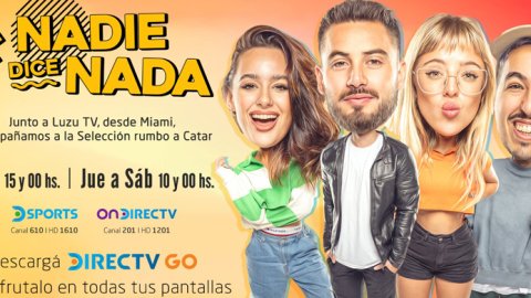 “Nadie dice nada” llega a DirecTV y hace qatarsis camino al Mundial