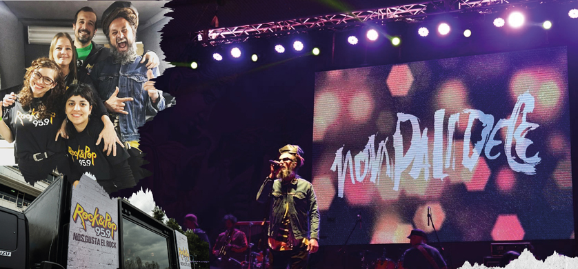 Rock&Pop 95.9 con Nompalidece celebraron la primavera