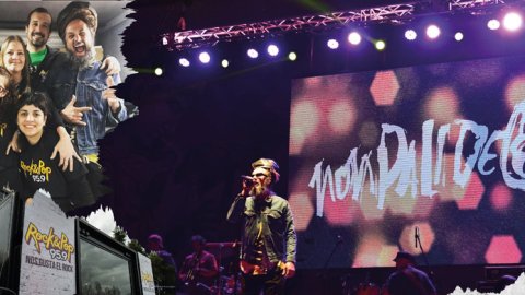 Rock&Pop 95.9 con Nompalidece celebraron la primavera