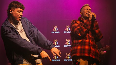 Estani realizó un nuevo show en el ciclo "Los40 en vivo"