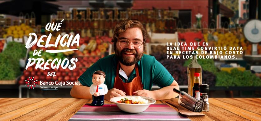 June & July creó "Qué Delicia de Precios" para Banco Caja Social