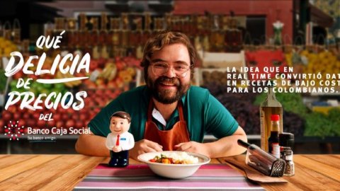 June & July creó "Qué Delicia de Precios" para Banco Caja Social