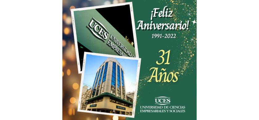 La Universidad de Ciencias Empresariales y Sociales cumple 31 años