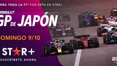 F1 en STAR+: Verstappen, por el bicampeonato en Japón