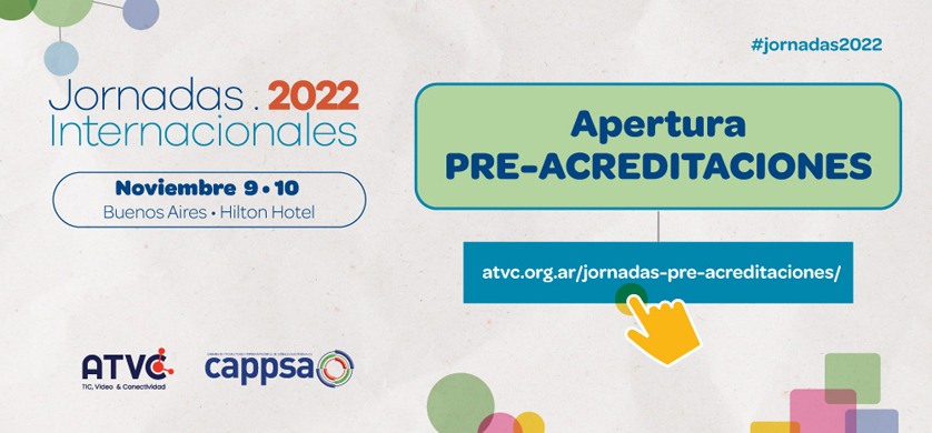 #Jornadas2022 anuncia la apertura de su pre-acreditación online