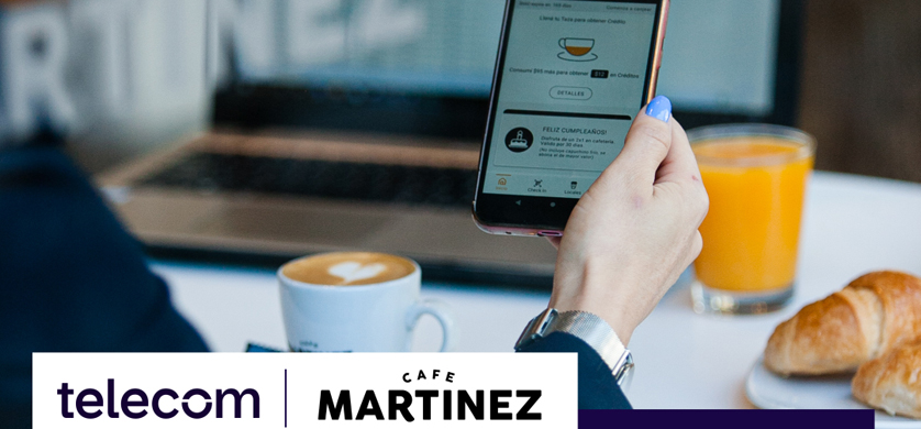 Telecom aliado tecnológico de Café Martínez