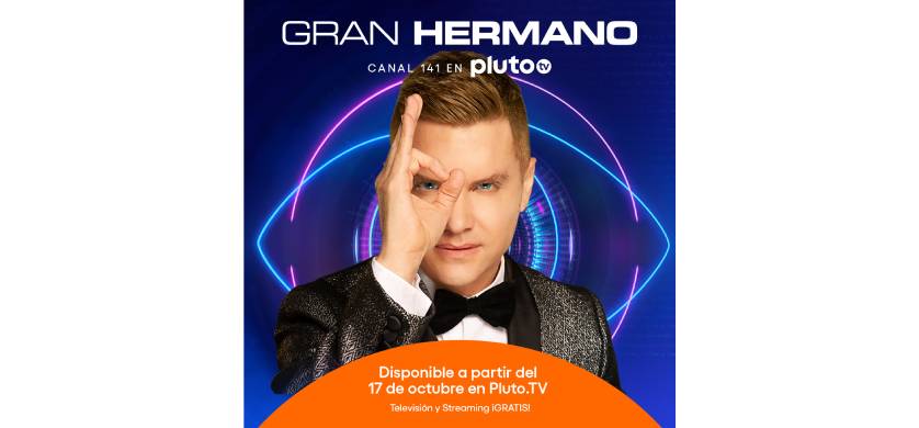 Gran Hermano estará las 24 horas disponibles en Pluto TV