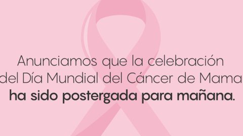 Más de 30 ONG’s deciden postergar el Día Mundial del Cáncer de Mama